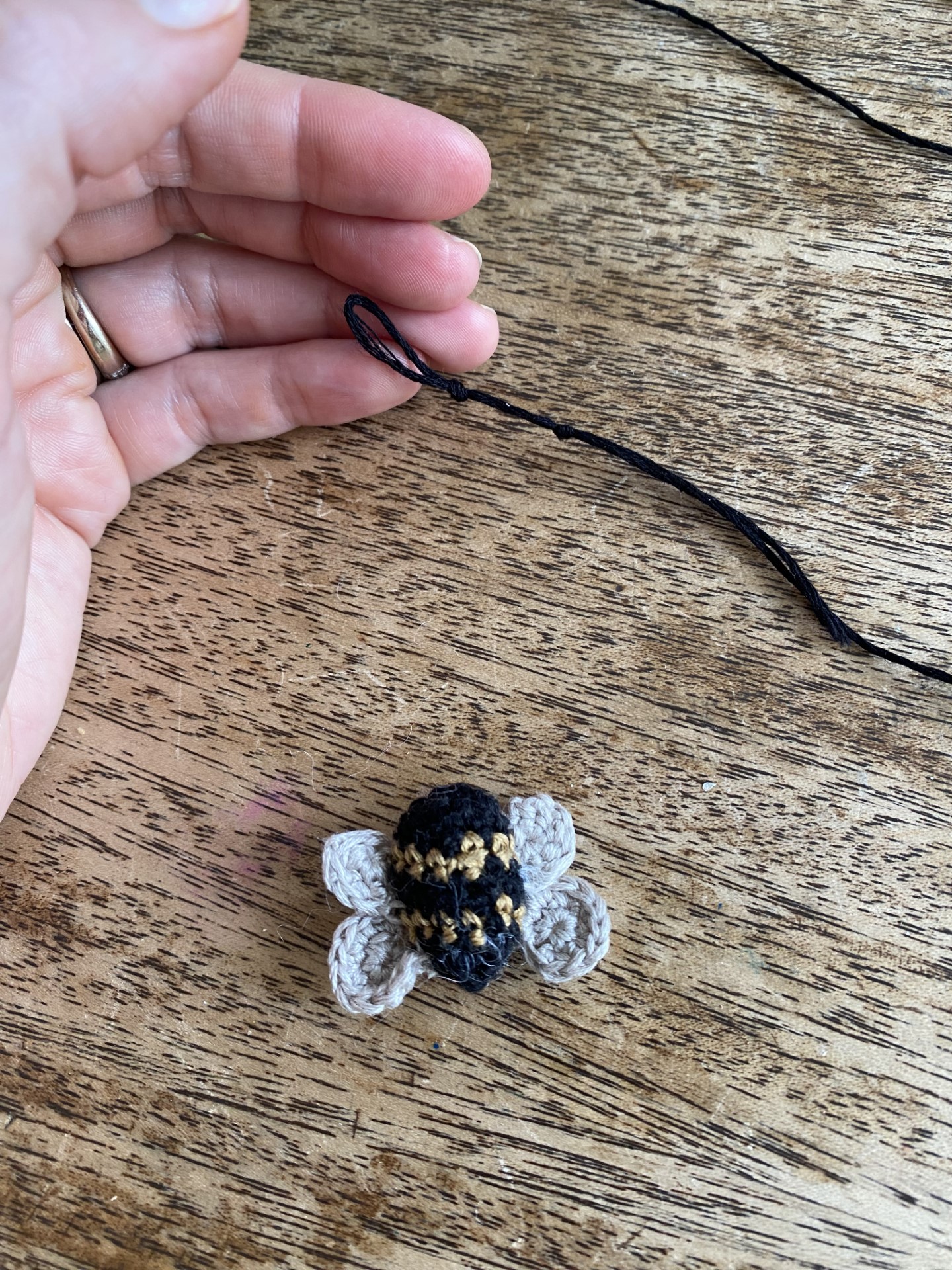 Bee Threading Save the Bees, please