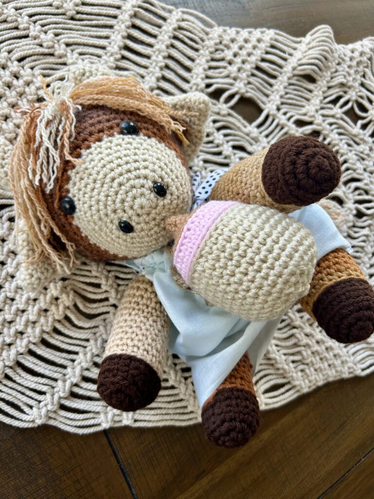 Crochet Toy Food Baby Bottle